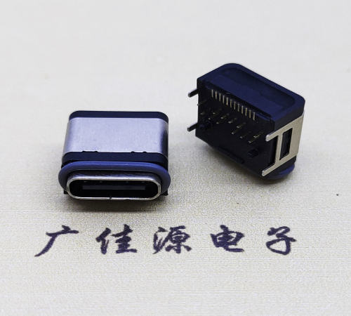 防水四脚卧式TYPE-C24P母座